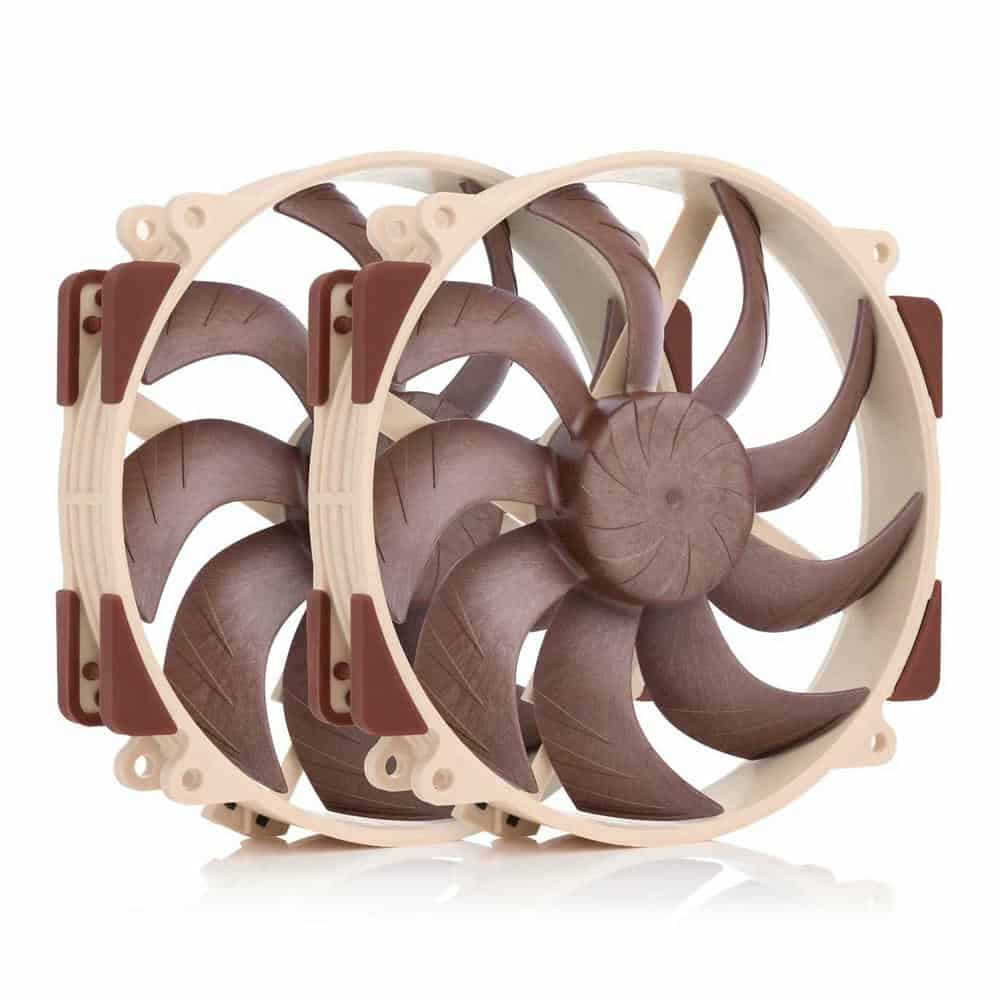 Noctua NF-A14x25r G2 PWM Sx2 PP 140mm Next Generation Push Pull Fan Set